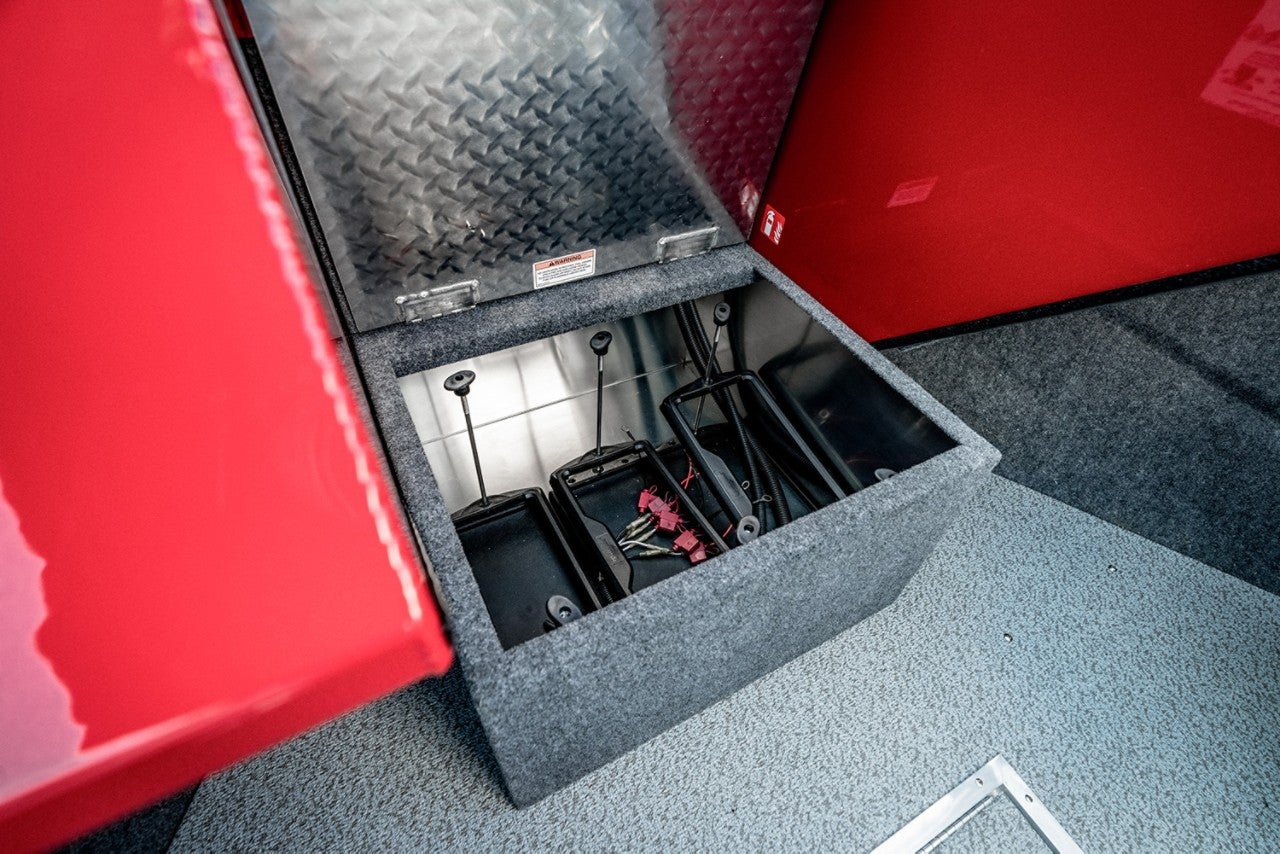Storage on a HG 185 Lund Boat