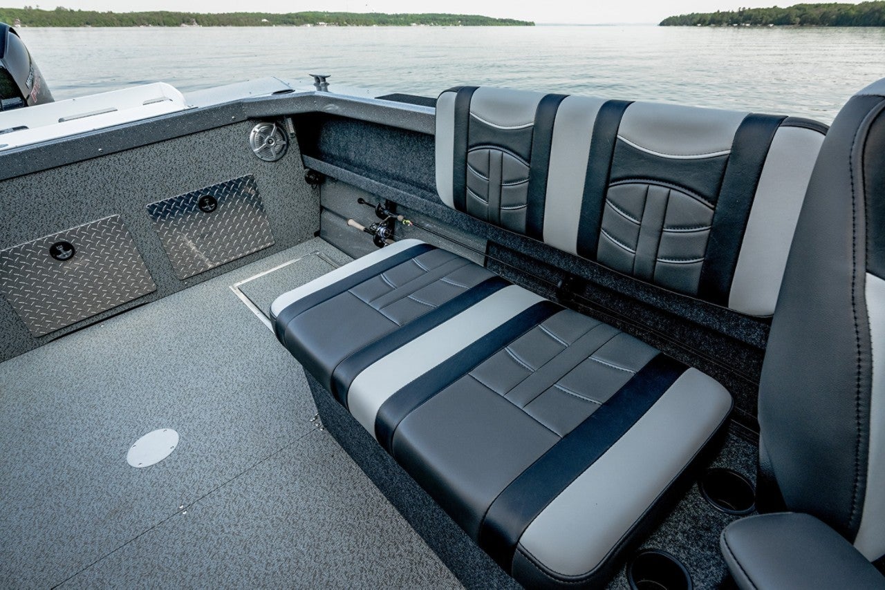 Seats on a HG 185 Lund Boat