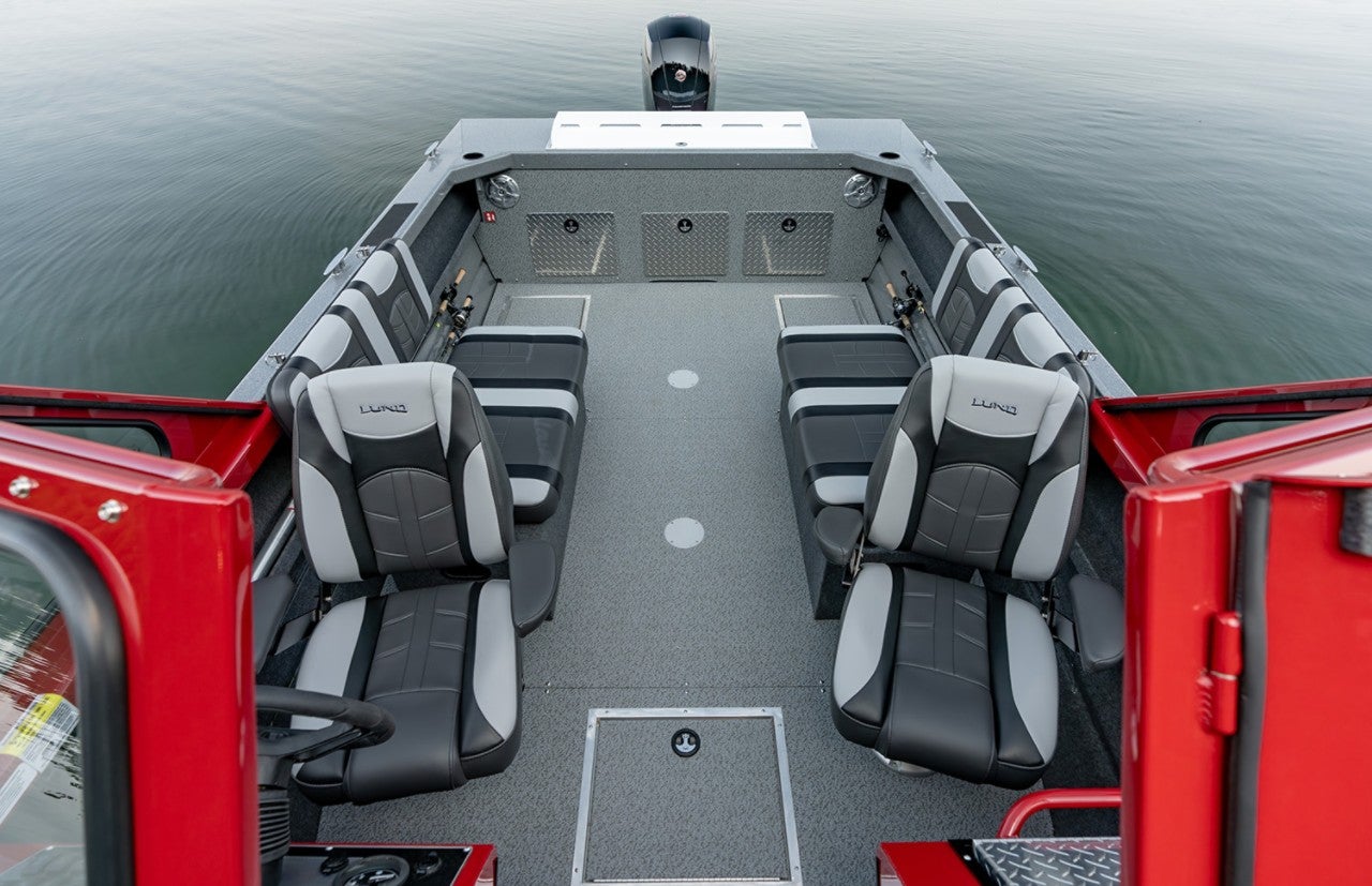 Interrior of a HG 185 Lund Boat