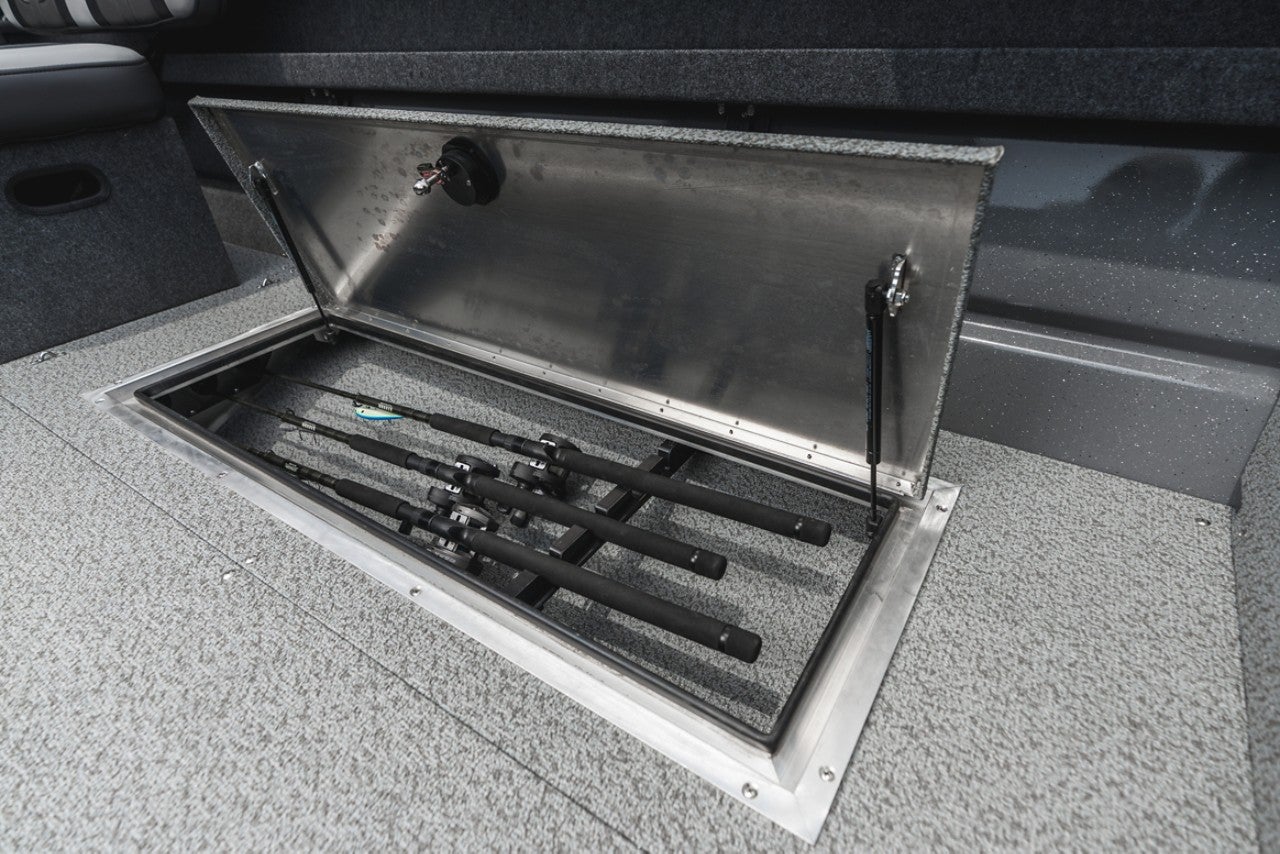 Storage on a Lund Boat