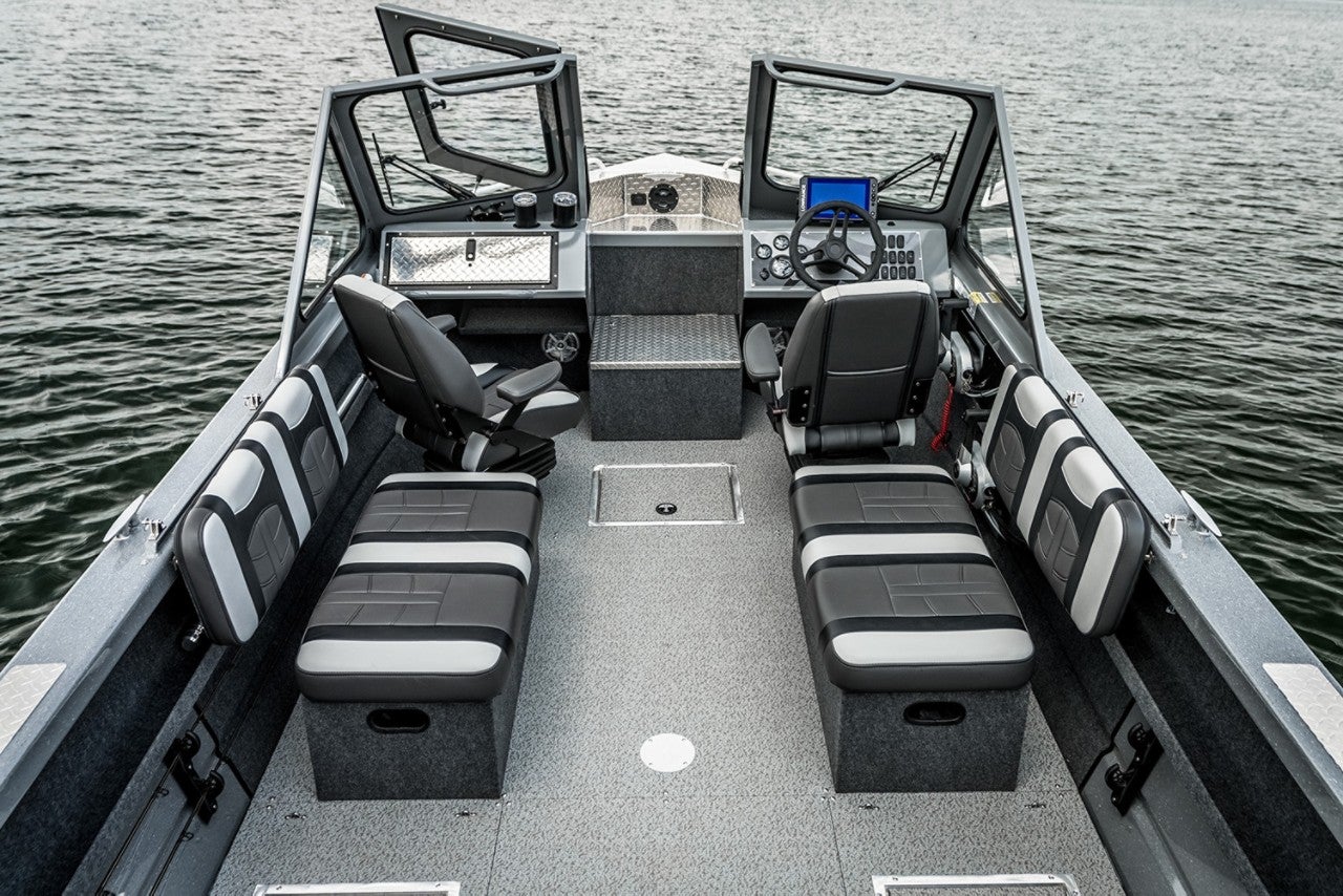 Interrior of a HG 200 Lund Boat
