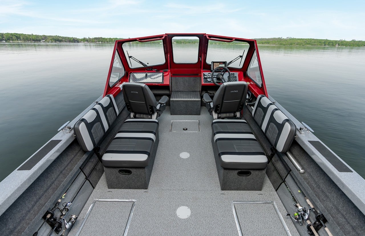 Interrior of a HG 185 Lund Boat
