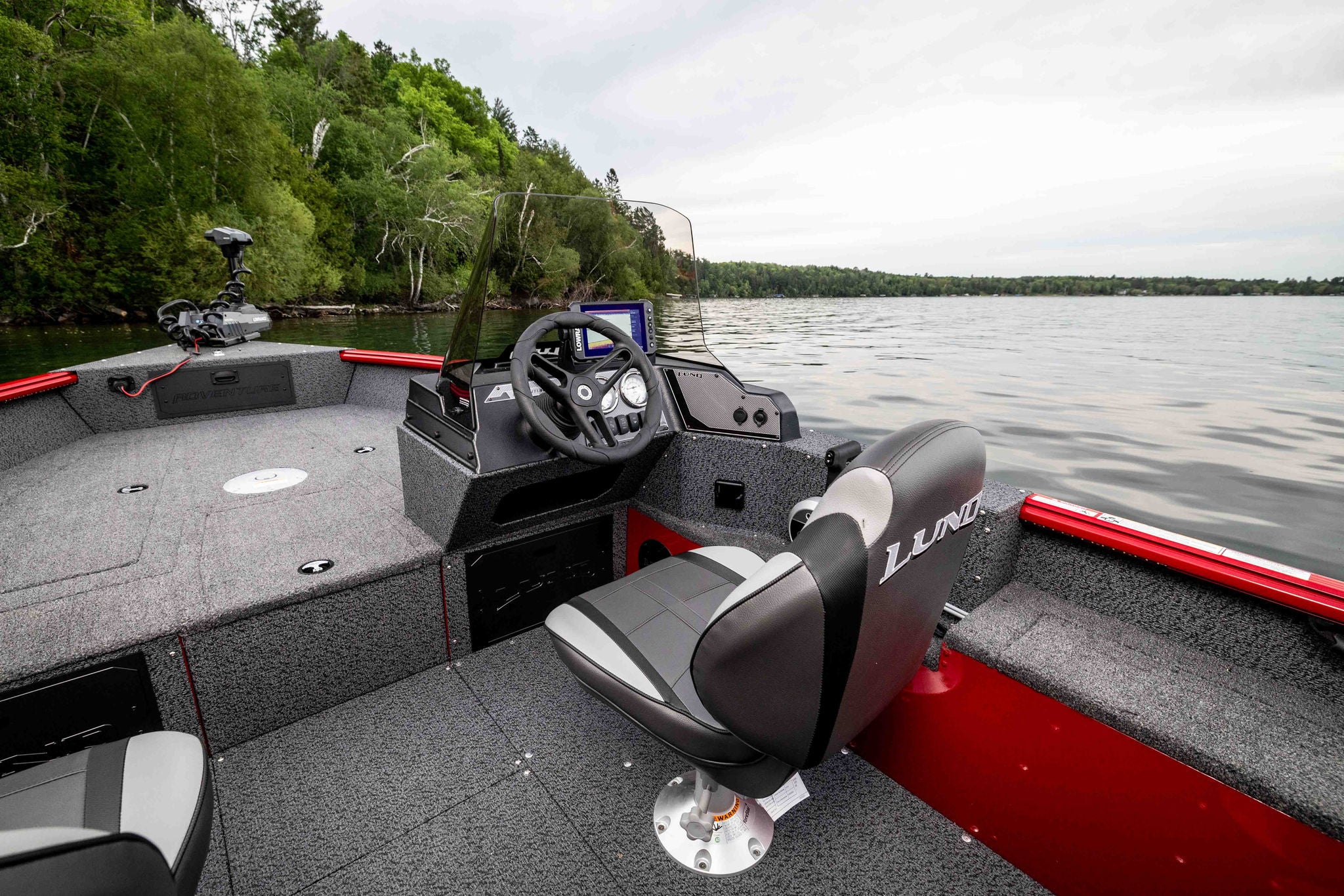 Lund adventure 1800 ss drivers seat