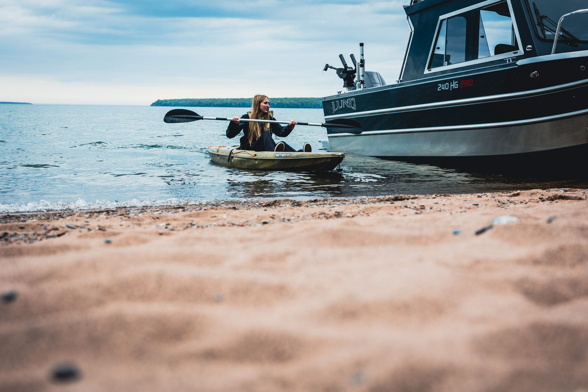 Lund hg pro 240 kayaking