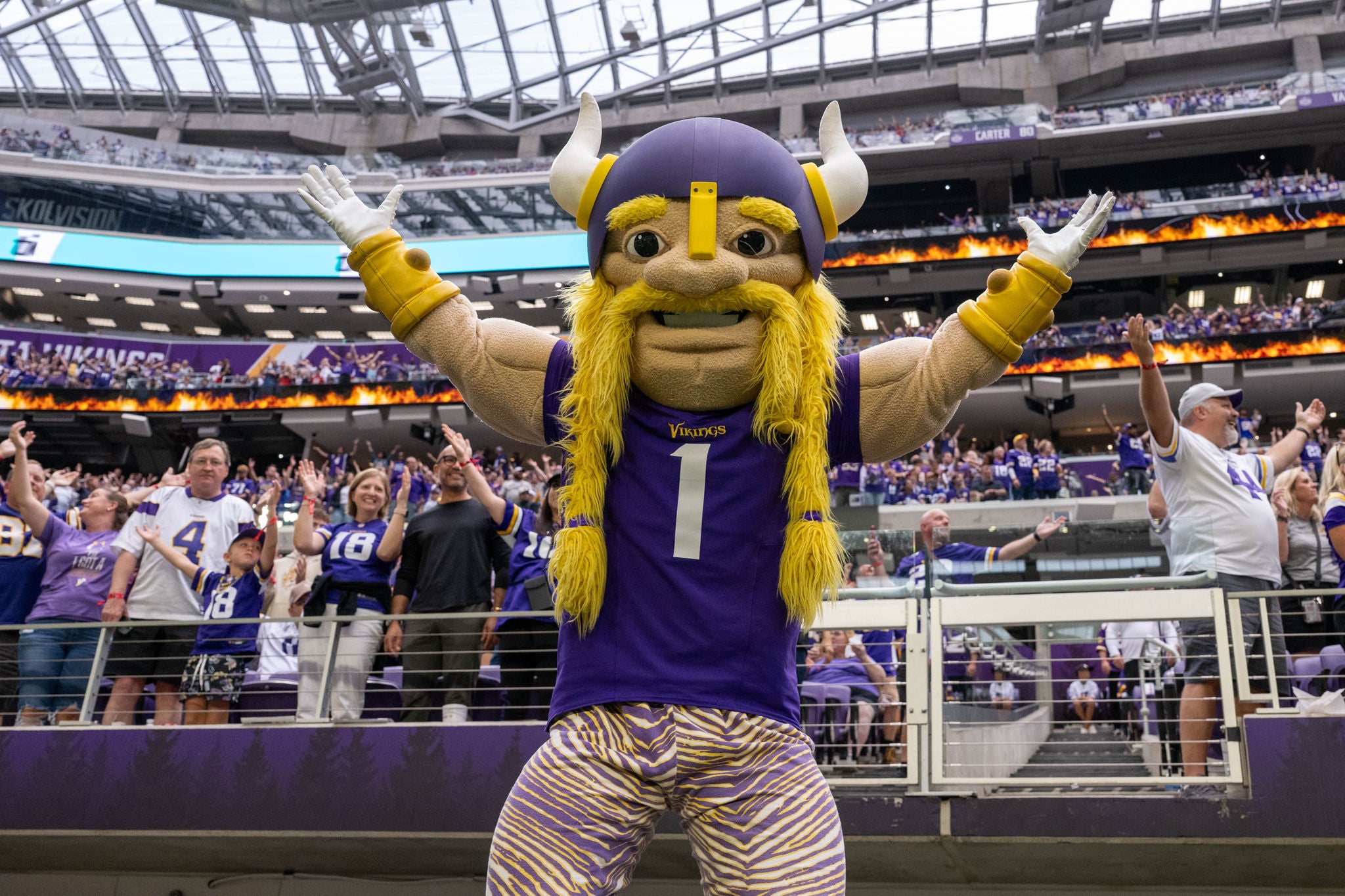 Lund and Minnesota Vikings