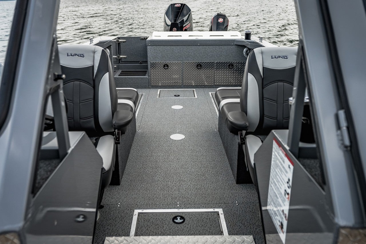 Interrior of a HG 200 Lund Boat