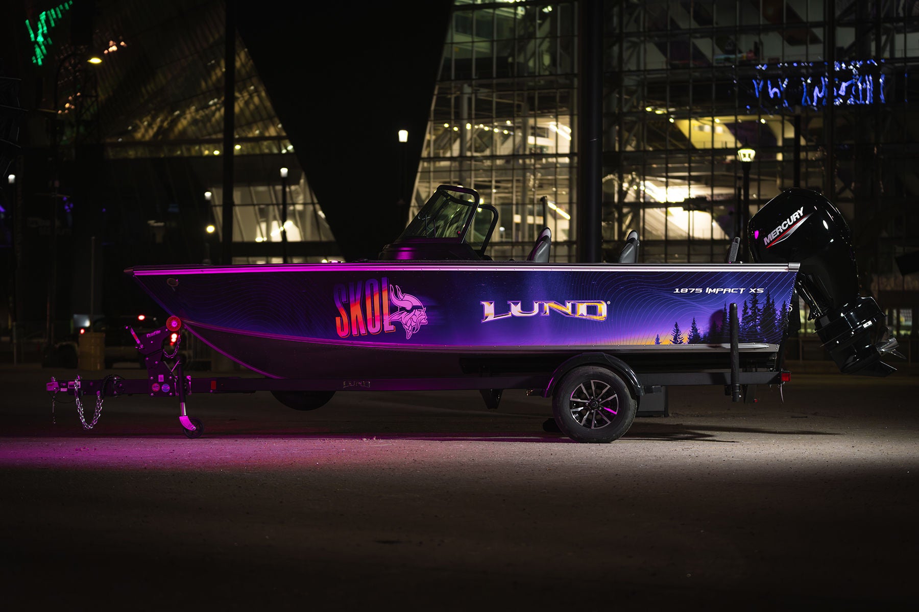 Lund and Minnesota Vikings
