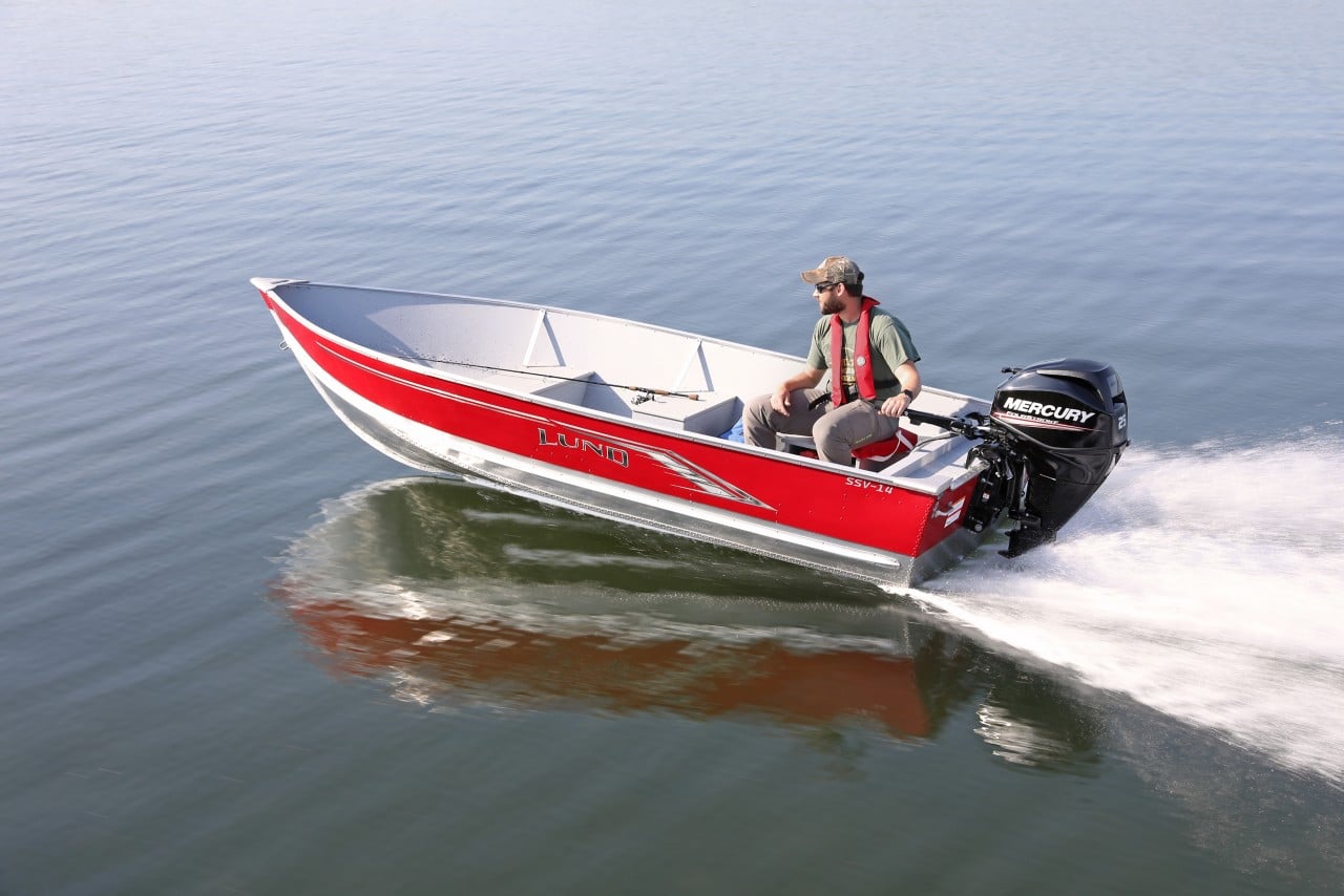 2025 Lund 15" Transom - Black